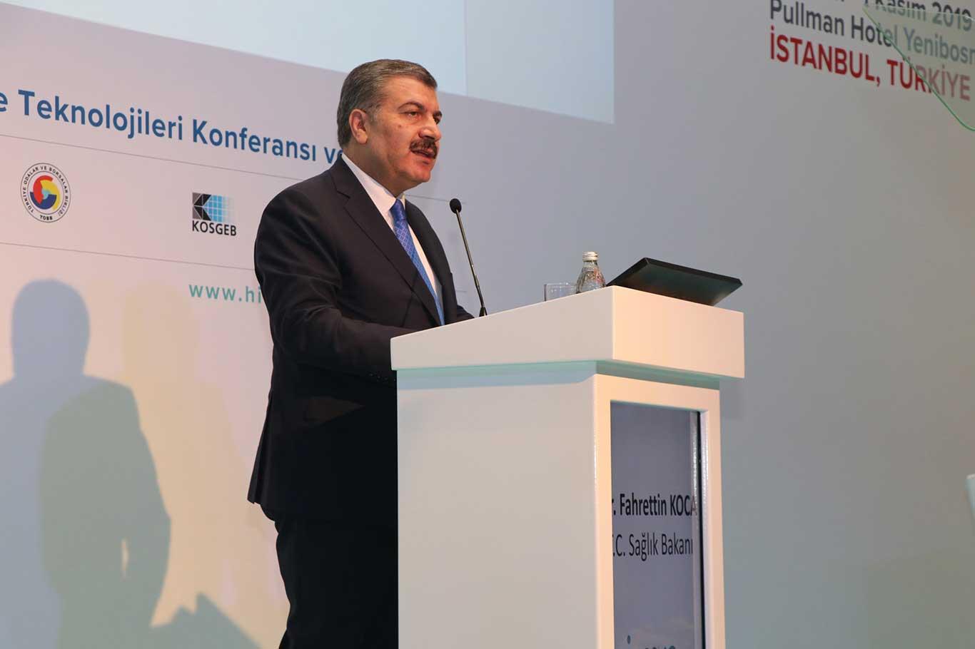 Bakan Koca: Türkiye ABD’den sonra dünyada en çok dijital hastaneye sahip olan ülkedir Bakan Koca: Türkiye ABD’den sonra dünyada en çok dijital hastaneye sahip olan ülkedir
